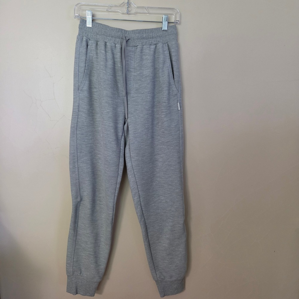 Avalanche Outdoor Supply Co Mens Small Gray Waffle Knit Jogger Pants